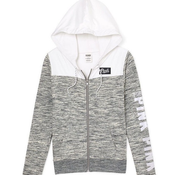 PINK Victoria's Secret Tops - VS PINK zip up hoodie
